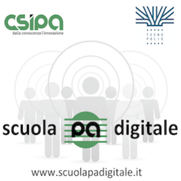 Csipa - SCUOLAPADIGITALE Percorsi formativi in materia informatica, giuridica e procedimentale. Focus tematici, seminari, workshop, attività formative e di supporto alle Pubbliche Amministrazioni in materia di innovazione tecnologica erogati in aula e on site.